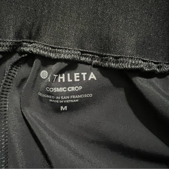 Athleta Cosmic Crop Wide Leg Pants in Black - Picture 11 of 12